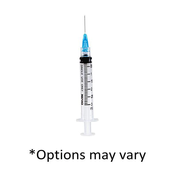 Syringe/Needle 5cc Luer Lock 21gx1\